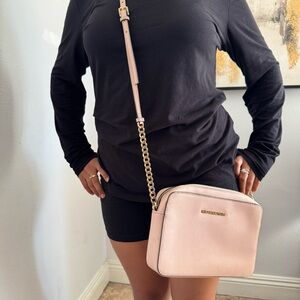 Michael Kors Blush Pink Crossbody Bag